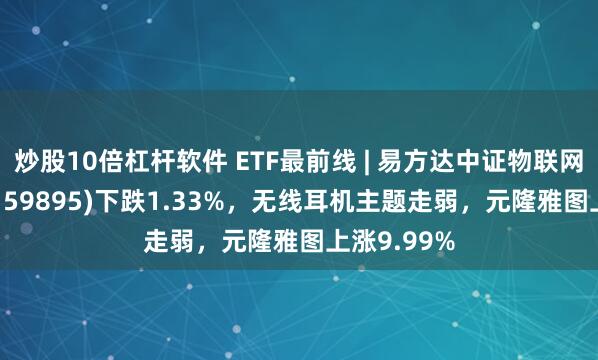 炒股10倍杠杆软件 ETF最前线 | 易方达中证物联网主题ETF(159895)下跌1.33%，无线耳机主题走弱，元隆雅图上涨9.99%